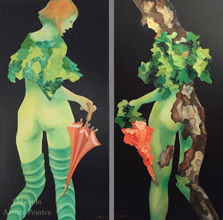 I.Magnin Artist Painting Oil Contemporary art